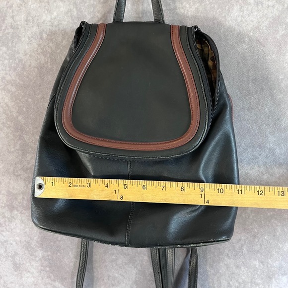 derek alexander leather flap backpack Medium Backpack, Taupe, One Size Fashion adjustable drawstring11L x 6.9W x 11.8H3.1 handle drop NYLON- Medium Backpack (PW 20193)
